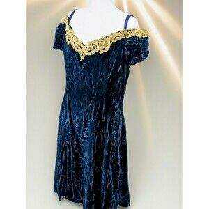 Joo Mee New York Alchemy Formal Special occasion Crushed Velvet Dress